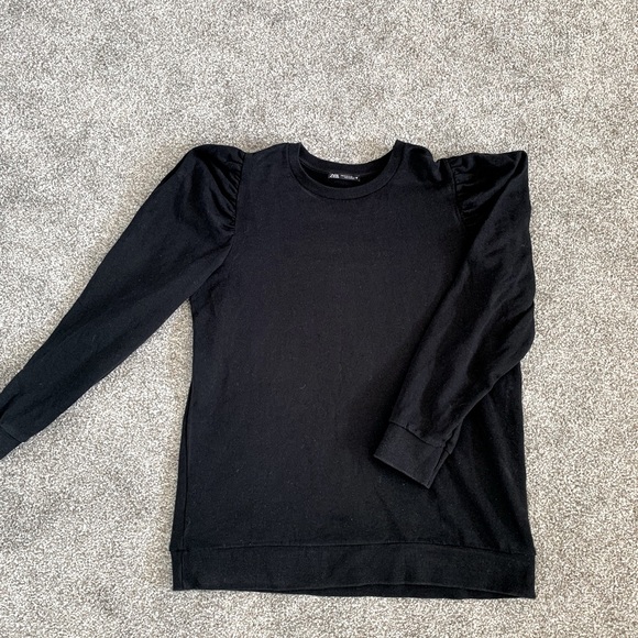 Zara size M puffed long sleeve shirt - Picture 1 of 3